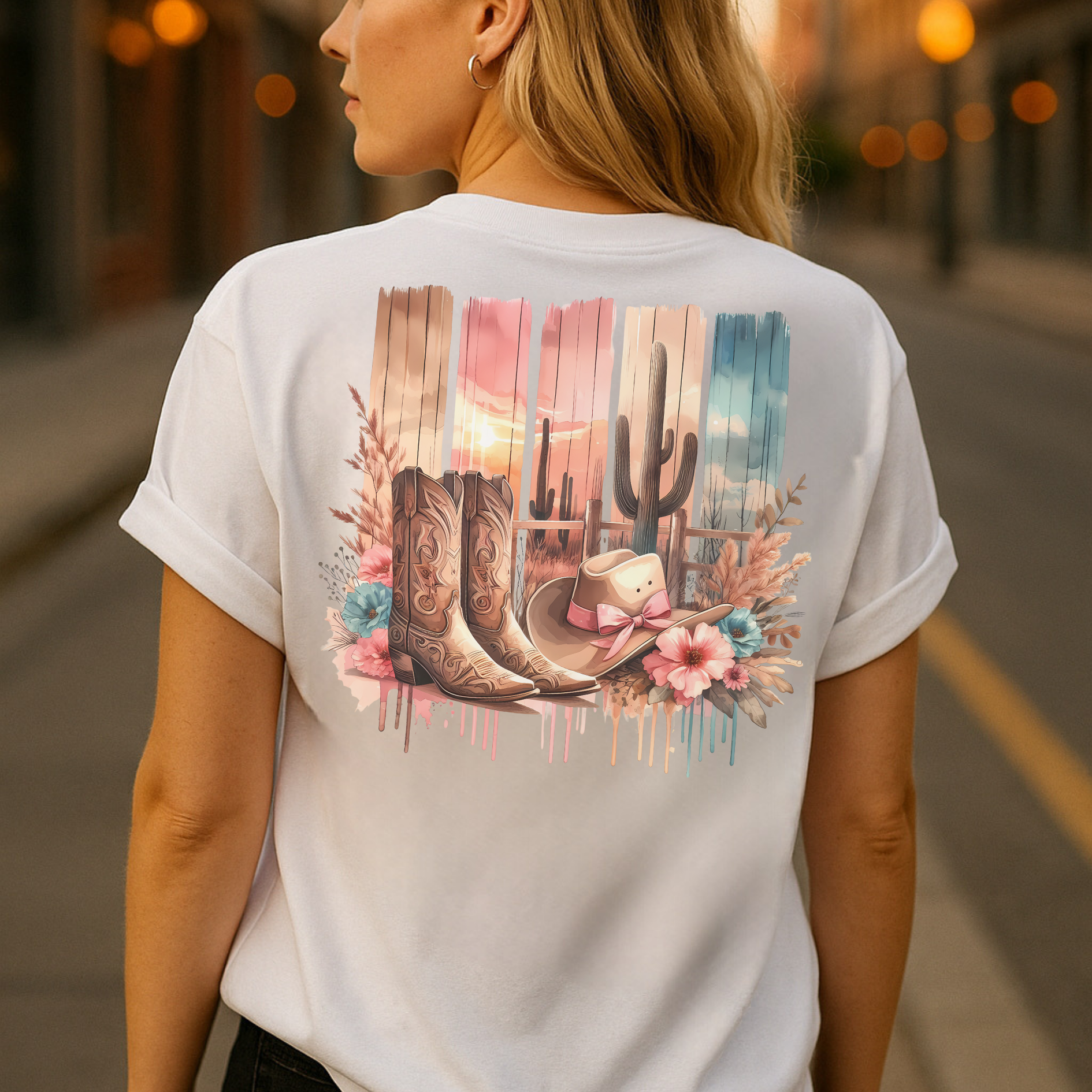 Watercolor Wild West Tee | Millermade Co.