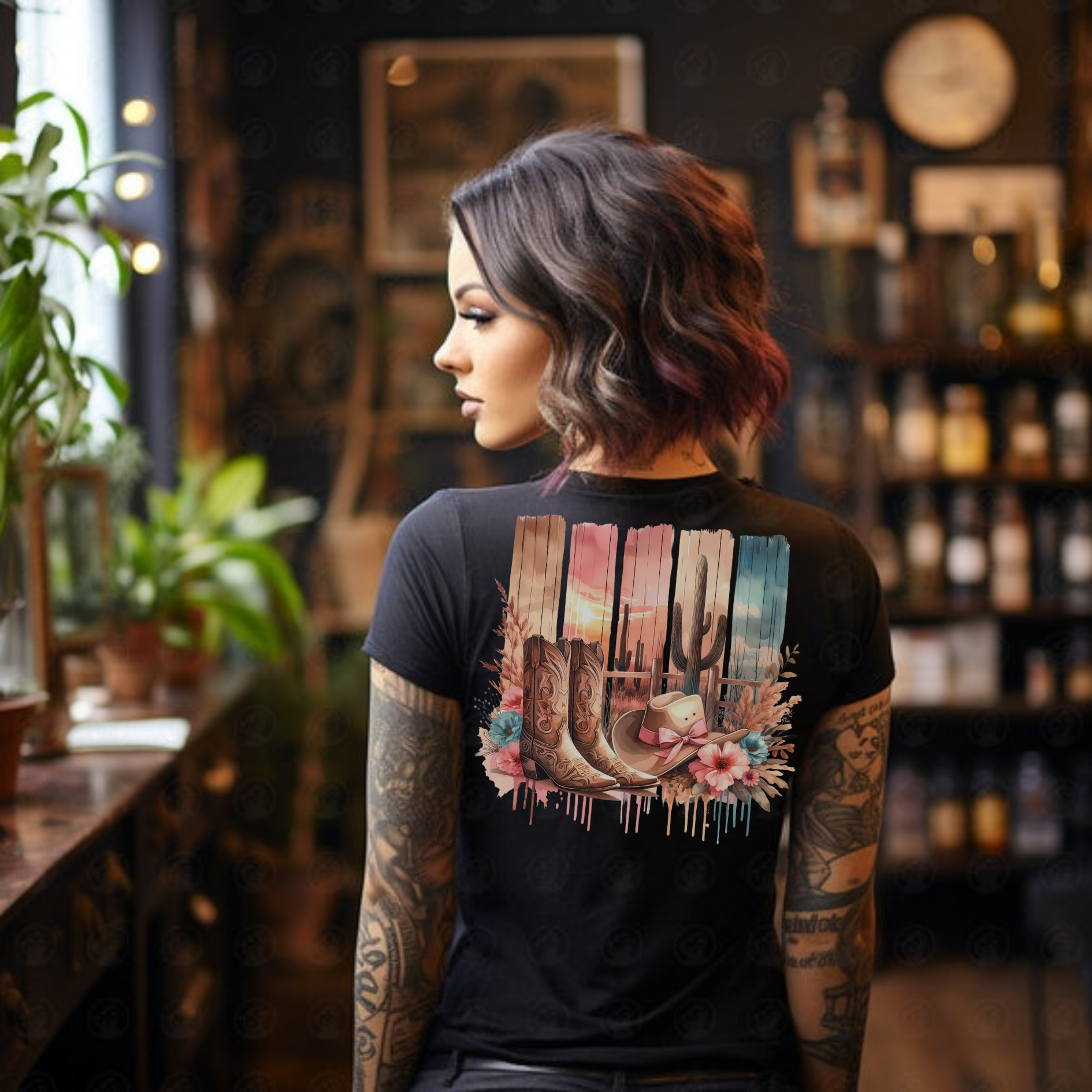 Watercolor Wild West Tee | Millermade Co.