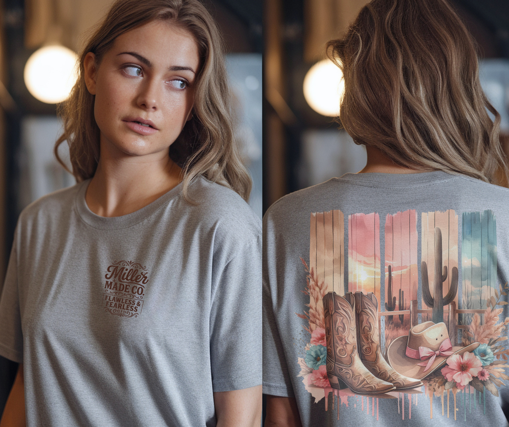 Watercolor Wild West Tee | Millermade Co.