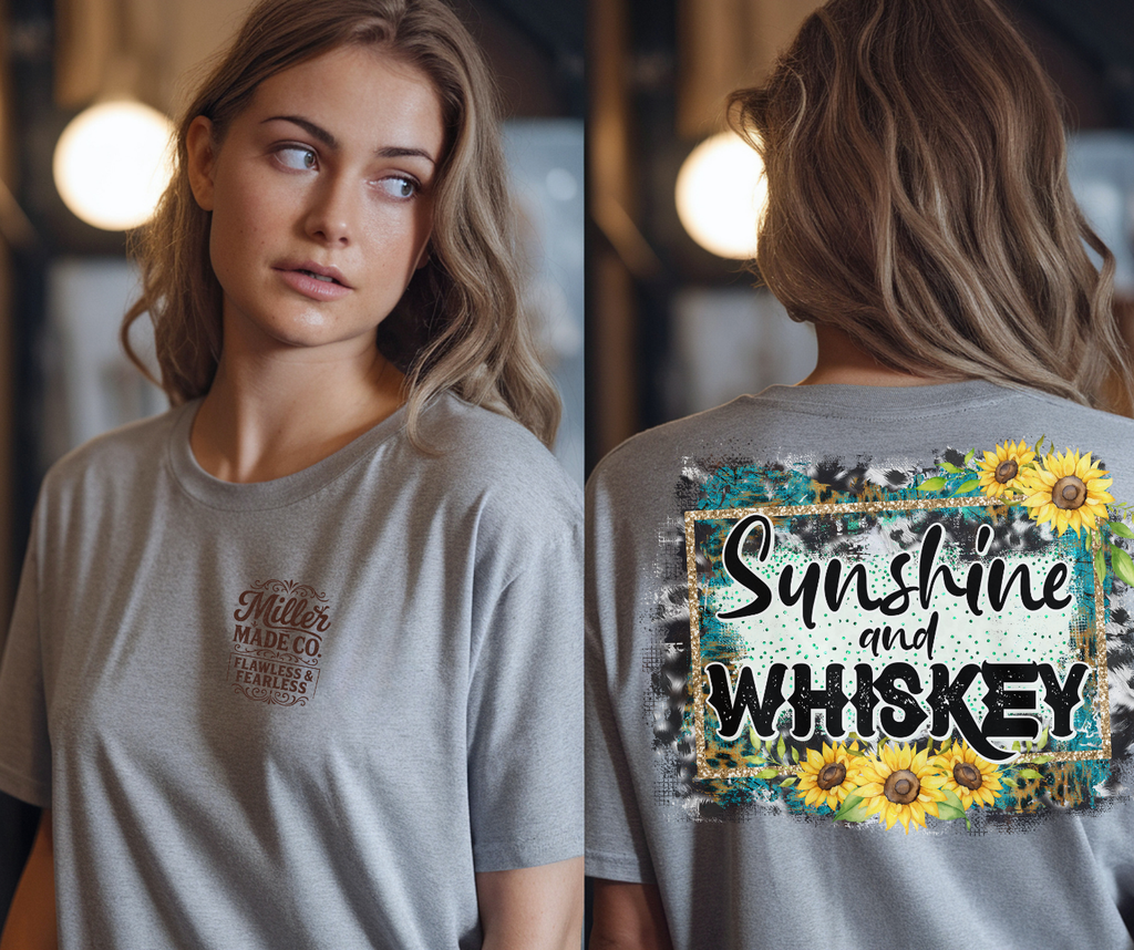 "Sunshine & Whiskey" Tee | MillerMade Co.