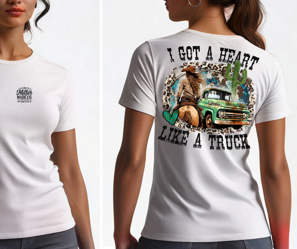 Heart Like A Truck Tee | MillerMade Co.